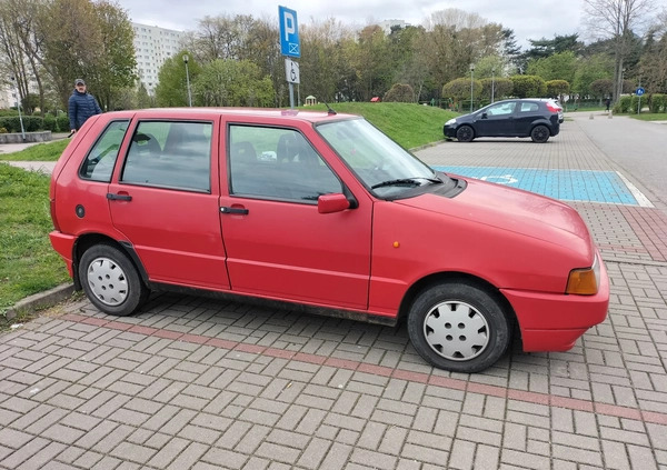 Fiat Uno cena 4500 przebieg: 97354, rok produkcji 1998 z Gdańsk małe 46